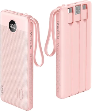 VRURC 22.5W 10000mAh Fast Charging Power Bank Builtin 4 Cables VRURC 22.5W 10000mAh Fast Charging Power Bank Builtin 4 Cables