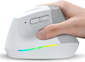 KYSONA Wireless Ergonomic Mouse, Vertical Mouse, Bluetooth Ergo Mouse, Quiet Click, 5 Level Adjustable DPI(800/1200/2400/2400/4000), Rechargeable 2.4G Mice Computer, PC, Mac, Laptop, White KYSONA Wireless Ergonomic Mouse, Vertical Mouse, Bluetooth Ergo Mouse, Quiet Click, 5 Level Adjustable DPI(800/1200/2400/2400/4000), Rechargeable 2.4G Mice Computer, PC, Mac, Laptop, White