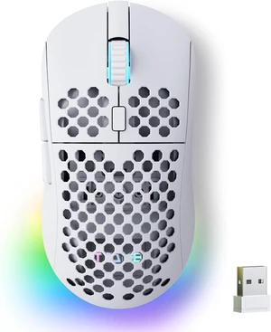 TMKB Falcon M1 Wireless Gaming Mouse, 24000 DPI, 180-Hour Battery, White TMKB Falcon M1 Wireless Gaming Mouse, 24000 DPI, 180-Hour Battery, White