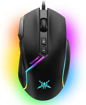 TECKNET Wired Gaming Mouse 12800 DPI 8 Buttons 13 RGB Backlit Optical Mouse TECKNET Wired Gaming Mouse 12800 DPI 8 Buttons 13 RGB Backlit Optical Mouse