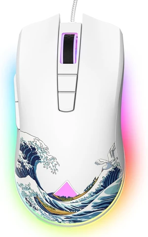 Womier Wired Gaming Mouse, 12400 DPI RGB Mouse with RGB Backlit Womier Wired Gaming Mouse, 12400 DPI RGB Mouse with RGB Backlit