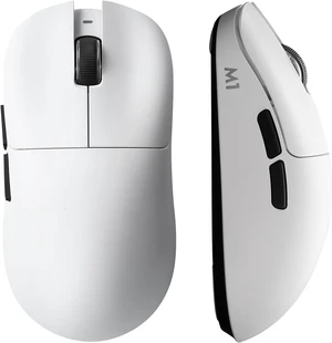 YUNZII M1 PAW3311 Sensor Wireless Gaming Mouse (White) YUNZII M1 PAW3311 Sensor Wireless Gaming Mouse (White)