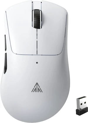 SOLAKAKA SM805 Lightweight Wireless Gaming Mouse,24000 DPI,Tri-Modes Connection,BT5.0/Type-C Wired/2.4G Wireless Mouse Gaming with 2 Side Buttons, Engineering Grip Custom Mouse for Gamer,White SOLAKAKA SM805 Lightweight Wireless Gaming Mouse,24000 DPI,Tri-Modes Connection,BT5.0/Type-C Wired/2.4G Wireless Mouse Gaming with 2 Side Buttons, Engineering Grip Custom Mouse for Gamer,White