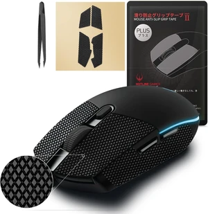 HOTLINEGAMES 2.0 Plus Anti Slip Grip Tape Compatible with Logitech G305, G203, G102, G304, G Pro Wired Gaming Mouse Skins, Sweat Resistant, Cut to Fit, Easy to Apply, Professional Mice Upgrade HOTLINEGAMES 2.0 Plus Anti Slip Grip Tape Compatible with Logitech G305, G203, G102, G304, G Pro Wired Gaming Mouse Skins, Sweat Resistant, Cut to Fit, Easy to Apply, Professional Mice Upgrade