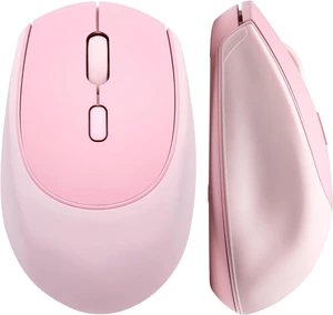 YUNZII C2 Silicone Wireless Mouse 1600 DPI Optical 2.4GHz (Pink) YUNZII C2 Silicone Wireless Mouse 1600 DPI Optical 2.4GHz (Pink)