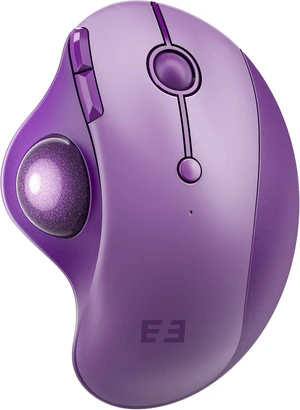 seenda Wireless Trackball Mouse, Ergonomic Bluetooth Rollerball Mice,Purple seenda Wireless Trackball Mouse, Ergonomic Bluetooth Rollerball Mice,Purple