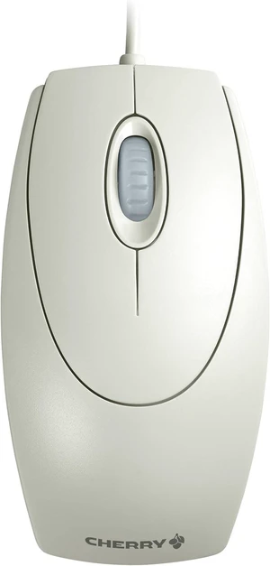 Cherry WheelMouse Wired Optical Mouse, Light Gray Cherry WheelMouse Wired Optical Mouse, Light Gray