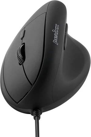 Perixx PERIMICE-508II Wired Vertical Ergonomic Mouse - 6 Buttons, Adjustable DPI 1000/1600/3200/6400, Optical Sensor, USB Plug and Play, Right-Handed, Black Perixx PERIMICE-508II Wired Vertical Ergonomic Mouse - 6 Buttons, Adjustable DPI 1000/1600/3200/6400, Optical Sensor, USB Plug and Play, Right-Handed, Black