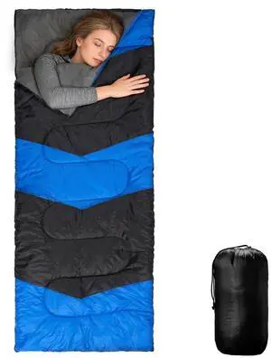 Camping Sleeping Bag, Cold Weather & Warm for Adults Big and Tall, Lightweight, Waterproof, Backpacking, Camping Gear Equipment for Traveling,Hiking,Hotel,Outdoor & Indoor Camping Sleeping Bag, Cold Weather & Warm for Adults Big and Tall, Lightweight, Waterproof, Backpacking, Camping Gear Equipment for Traveling,Hiking,Hotel,Outdoor & Indoor
