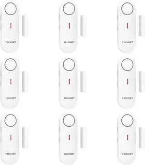 Door Alarms for Kids Safety, Window Alarm Pool Alarms Door Alarm for Home Security, 2-in-1 Alarm & Chime, 3-Level Volume Control, Wireless Alarm for House Hotel Cars Sheds Caravans (9 Pack) Door Alarms for Kids Safety, Window Alarm Pool Alarms Door Alarm for Home Security, 2-in-1 Alarm & Chime, 3-Level Volume Control, Wireless Alarm for House Hotel Cars Sheds Caravans (9 Pack)