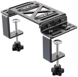 Table Clamp for Sim Racing DD Wheel Base, Tilt Distance Depth Customizable All-Around Table Mount Table Clamp for Sim Racing DD Wheel Base, Tilt Distance Depth Customizable All-Around Table Mount