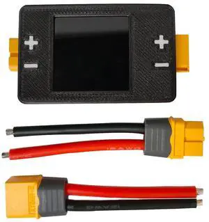 Power Meter Aircraft Model Battery Voltage Capacity Tester, DC Power Analyzer, Portable Battery Power Monitor, 8-150V 25A, Wattage Display, XT60 Connector Power Meter Aircraft Model Battery Voltage Capacity Tester, DC Power Analyzer, Portable Battery Power Monitor, 8-150V 25A, Wattage Display, XT60 Connector