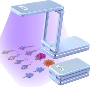 Cordless UV Resin Lamp, Rechargeable, 2-Hour Battery Cordless UV Resin Lamp, Rechargeable, 2-Hour Battery