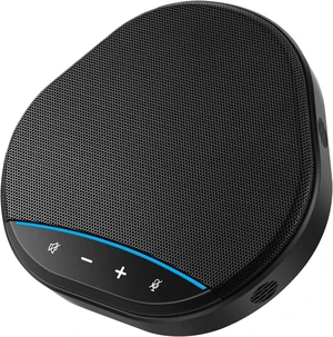 USB Speakerphone for PC Conference Speaker & Microphone, Plug and Play, AI Noise Reduction & Echo Cancellation, Touch Controls, One-Tap Mute, LED Indicator for Computer Desktop USB Speakerphone for PC Conference Speaker & Microphone, Plug and Play, AI Noise Reduction & Echo Cancellation, Touch Controls, One-Tap Mute, LED Indicator for Computer Desktop