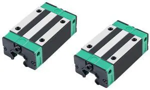 HGH20CA Linear Slider Bearing, 2pcs HGH20CA Square Bearing Slider Block, for HG20 High Assembly CNC Linear Guide for CNC Machines. HGH20CA Linear Slider Bearing, 2pcs HGH20CA Square Bearing Slider Block, for HG20 High Assembly CNC Linear Guide for CNC Machines.