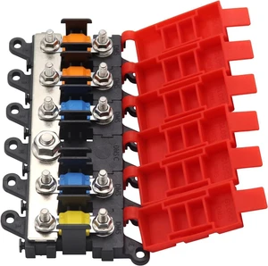5way Fuse Block Midi Holder Automotive Marine Boat Car Audio Brass Fuse Holder Midi Fuses 100A 30A 60A 5way Fuse Block Midi Holder Automotive Marine Boat Car Audio Brass Fuse Holder Midi Fuses 100A 30A 60A