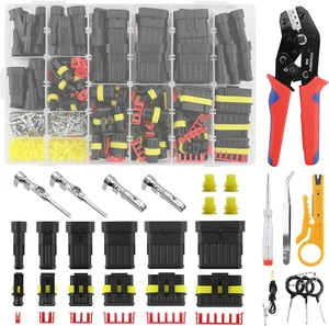 808PCS 50Sets Waterproof Automotive Electrical Connectors Plug Kit 808PCS 50Sets Waterproof Automotive Electrical Connectors Plug Kit