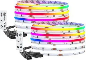 32.8FT WS2814 Smart IC RGBW 6000K DC24V COB LED Strip Light 32.8FT WS2814 Smart IC RGBW 6000K DC24V COB LED Strip Light