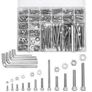365PCS M5 M6 M8 M10 Metric Bolt Assortment for Precision Machinery 365PCS M5 M6 M8 M10 Metric Bolt Assortment for Precision Machinery