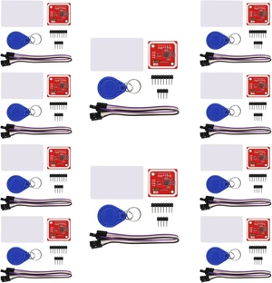 10-PCS PN532 NFC NXP RFID Module V3 Kit Near Field Communication Reader, I2C SPI HSU with S50 White Card Key Card for Raspberry Pi, DIY, Smart Phone & Android 10-PCS PN532 NFC NXP RFID Module V3 Kit Near Field Communication Reader, I2C SPI HSU with S50 White Card Key Card for Raspberry Pi, DIY, Smart Phone & Android