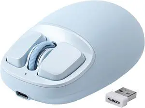 C1 Wireless Tri-Mode Wireless Mouse 4800 DPI Optical (Blue) C1 Wireless Tri-Mode Wireless Mouse 4800 DPI Optical (Blue)