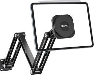 Aluminum Tablet Wall Mount Holder - 360° Adjustable & Extendable Arm for iPad Pro/Air/Mini, Galaxy Tab 5-13" Aluminum Tablet Wall Mount Holder - 360° Adjustable & Extendable Arm for iPad Pro/Air/Mini, Galaxy Tab 5-13"