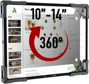 Metal Enclosure Tablet Wall Mount, iPad Holder for Retail POS & Smart Home Metal Enclosure Tablet Wall Mount, iPad Holder for Retail POS & Smart Home