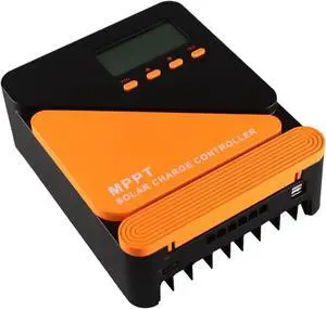 60A 100V MPPT Solar Charge Controller 12V/24V Auto Adaptive Dual 5V/3A USB Charging Port, for LiFePO4, LA, Lithium, TL, Gel, Flooded, and AGM Battery 60A 100V MPPT Solar Charge Controller 12V/24V Auto Adaptive Dual 5V/3A USB Charging Port, for LiFePO4, LA, Lithium, TL, Gel, Flooded, and AGM Battery