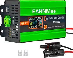 30A/48V MPPT Solar Charge Controller 1200W 12-60V Input to 48-72V | 1200W Controller with LCD,Output Max 15A for LiFePO4/Lithium/Lead Acid Battery for RV/Solar System/Golf Cart,Full Protection 30A/48V MPPT Solar Charge Controller 1200W 12-60V Input to 48-72V | 1200W Controller with LCD,Output Max 15A for LiFePO4/Lithium/Lead Acid Battery for RV/Solar System/Golf Cart,Full Protection