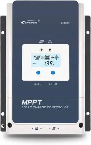 60A MPPT Solar Charge Controller 12V/24V/36V/48V DC Automatically Identifying System Voltage Max.PV 150V Solar Panel Regulator (Tracer 6415 an) 60A MPPT Solar Charge Controller 12V/24V/36V/48V DC Automatically Identifying System Voltage Max.PV 150V Solar Panel Regulator (Tracer 6415 an)