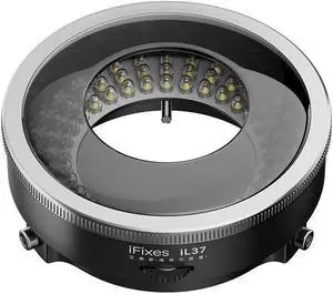 iFixes iL37 Microscope Polarized Optical System LED Illuminating Ring Light 96pcs LED Light Beads Microscope Glareproof Lights Source iFixes iL37 Microscope Polarized Optical System LED Illuminating Ring Light 96pcs LED Light Beads Microscope Glareproof Lights Source