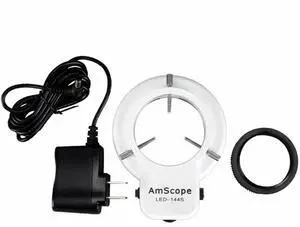 LED-144S 144 LED Adjustable Microscope Compact Ring Light | 144-LED Ring Light LED-144S 144 LED Adjustable Microscope Compact Ring Light | 144-LED Ring Light