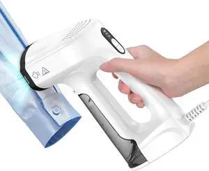 Vacuum Steamer for Clothes, 3500Pa Handheld Clothes Steamer | Steam & Dry 2-in-1 Modes, LED Display, 1200W High Power Garment Steamer, 3X Faster Wrinkle Removal Clothes Steamer, 110-120V Vacuum Steamer for Clothes, 3500Pa Handheld Clothes Steamer | Steam & Dry 2-in-1 Modes, LED Display, 1200W High Power Garment Steamer, 3X Faster Wrinkle Removal Clothes Steamer, 110-120V