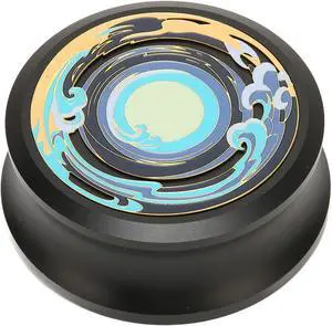 HiFi Disc Stabilizer, Record Weight Stabilizer, Professional Record Clamp Turntables Disc Stabilizer with Silicone Bottom Pad for Record Player, Vibration Damping(Black) HiFi Disc Stabilizer, Record Weight Stabilizer, Professional Record Clamp Turntables Disc Stabilizer with Silicone Bottom Pad for Record Player, Vibration Damping(Black)