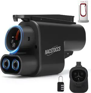 Electric Vehicle Charging Adapter Compatible with Tesla Supercharger, Fit for Rivian,Ford,GM EVs for Tesla Supercharger to CCS1 Charger Adapter, Max 500A 1000V Fast Charge Electric Vehicle Charging Adapter Compatible with Tesla Supercharger, Fit for Rivian,Ford,GM EVs for Tesla Supercharger to CCS1 Charger Adapter, Max 500A 1000V Fast Charge