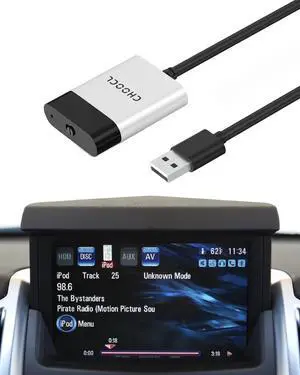 Car Bluetooth Adapter for 2010-2012 Cadillac SRX,USB Music Receiver | Qualcomm aptX HD audio, steering wheel controls & song info on screen. Plug, pair, play via USB. iOS/Android compatible. Car Bluetooth Adapter for 2010-2012 Cadillac SRX,USB Music Receiver | Qualcomm aptX HD audio, steering wheel controls & song info on screen. Plug, pair, play via USB. iOS/Android compatible.