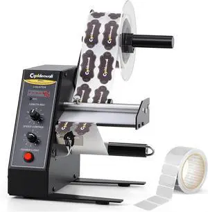 Upgraded Automatic Label Dispenser, Up to 9 Multi-Row Counting, High Precision Auto Sensing, Speed Adjustable, Length 0.12-5.9" Width 0.16-5.5", Sticker Dispenser for Rolls Various Labels Upgraded Automatic Label Dispenser, Up to 9 Multi-Row Counting, High Precision Auto Sensing, Speed Adjustable, Length 0.12-5.9" Width 0.16-5.5", Sticker Dispenser for Rolls Various Labels