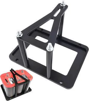 Universal Battery Tray Hold Down for Optima Red Yellow Blue Top | Fits RedTop 34 34R 34/78, YellowTop D34 D34/78, BlueTop 34M D34M, Trunk Battery Relocation Box Universal Battery Tray Hold Down for Optima Red Yellow Blue Top | Fits RedTop 34 34R 34/78, YellowTop D34 D34/78, BlueTop 34M D34M, Trunk Battery Relocation Box
