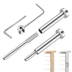 20 Pack Invisible Cable Railing Kit 1/8" Cable Railing Tensioner Invisible Receiver and Swage Stud End for Cable Railing Hardware, T316 Swage Tensioner and Terminal Hidden for 4x4 2x2 Wood/Metal Post 20 Pack Invisible Cable Railing Kit 1/8" Cable Railing Tensioner Invisible Receiver and Swage Stud End for Cable Railing Hardware, T316 Swage Tensioner and Terminal Hidden for 4x4 2x2 Wood/Metal Post