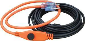 Heating Cable - 24ft |Indoor, 168 Watts, Built in Thermostat, With 2ft Power Cord 18/3 SJTW & Indicator Light (CPPH005) Heating Cable - 24ft |Indoor, 168 Watts, Built in Thermostat, With 2ft Power Cord 18/3 SJTW & Indicator Light (CPPH005)