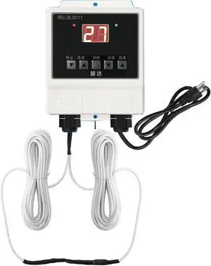 Soil Heating Cable with Thermostat Temperature Controller Electric Soil Warming Cable Plant Soil Heater Cable for Garden, Cold Frame,Seed Starting, Plant Germination, Greenhouse (50ft) Soil Heating Cable with Thermostat Temperature Controller Electric Soil Warming Cable Plant Soil Heater Cable for Garden, Cold Frame,Seed Starting, Plant Germination, Greenhouse (50ft)
