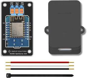 Smart Garage Door Opener, RatGDO Open Source Board with Case. Works with Chamberlain and Liftmaster Models | Security+ 2.0 | No Subscription Fees (Included D1 Mini ESP12 ESP8266 | HomeKit/ Home) Smart Garage Door Opener, RatGDO Open Source Board with Case. Works with Chamberlain and Liftmaster Models | Security+ 2.0 | No Subscription Fees (Included D1 Mini ESP12 ESP8266 | HomeKit/ Home)