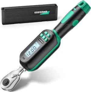1/4 Inch Drive Digital TorqueWrench, 5.31-106.2 In.lb/0.6-12 N.m, Small Electronic Torque Wrench with Preset Value, Buzzer & LED Indicator, ±2% Accuracy Torque Wrench for Bike, Bicycle 1/4 Inch Drive Digital TorqueWrench, 5.31-106.2 In.lb/0.6-12 N.m, Small Electronic Torque Wrench with Preset Value, Buzzer & LED Indicator, ±2% Accuracy Torque Wrench for Bike, Bicycle