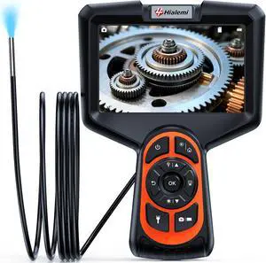 3.9mm Borescope Camera with Light, 5" Industrial Endoscope Camera | 3.9mm Ultra-Thin Probe, 5FT Semi-Rigid Snake, Built-In LED Flashlight for Engine, Automotive, Aircraft, Wall, Pipe Inspection 3.9mm Borescope Camera with Light, 5" Industrial Endoscope Camera | 3.9mm Ultra-Thin Probe, 5FT Semi-Rigid Snake, Built-In LED Flashlight for Engine, Automotive, Aircraft, Wall, Pipe Inspection