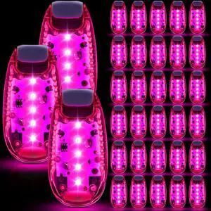 30/60/100 Pcs LED Running Light Bulk | High Visibility Strobe for Nighttime Safety, Reflective Clip Design for Helmets Bikes, Flashing Accessories Runners Cyclist 30/60/100 Pcs LED Running Light Bulk | High Visibility Strobe for Nighttime Safety, Reflective Clip Design for Helmets Bikes, Flashing Accessories Runners Cyclist
