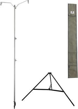 Heavy Duty Stainless Steel Lantern Pile Driver Height Adjustable with Tripod Stand and Storage Bag D-240, D-243 Heavy Duty Stainless Steel Lantern Pile Driver Height Adjustable with Tripod Stand and Storage Bag D-240, D-243