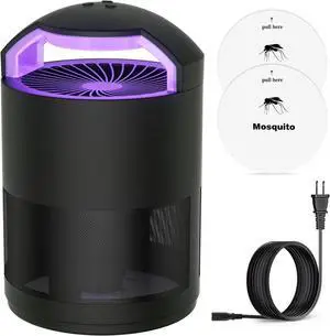 Fruit Fly Traps for Indoors, Flying Insect Trap, Gnats & Mosquito Killer | Purple Light Lure, 3-Speed Fan Suction, with Sticky Paper, Quiet & Odorless Electrict Fly Catcher for Home, Kitchen, Plants Fruit Fly Traps for Indoors, Flying Insect Trap, Gnats & Mosquito Killer | Purple Light Lure, 3-Speed Fan Suction, with Sticky Paper, Quiet & Odorless Electrict Fly Catcher for Home, Kitchen, Plants