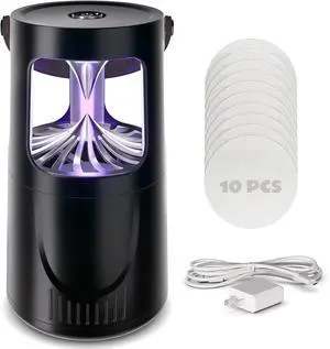 Fly Traps Indoor, Fruit Fly Trap for Home, Flying Insect Trap with Suction, Mosquito Traps Indoor & 10 Pcs Sticky Glue Boards, Gnat Traps for House Indoor Fly Traps Indoor, Fruit Fly Trap for Home, Flying Insect Trap with Suction, Mosquito Traps Indoor & 10 Pcs Sticky Glue Boards, Gnat Traps for House Indoor
