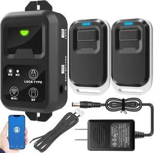 2.4GHz WiFi Wireless RF Remote Control Door Access Control System | Tuya App Access for Electric Strike Lock, Magnetic Lock 2.4GHz WiFi Wireless RF Remote Control Door Access Control System | Tuya App Access for Electric Strike Lock, Magnetic Lock