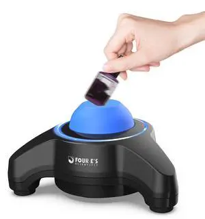 Mini Vortex Mixer, 5600rpm Paint Shaker, Black | Lab Vortexer with Brushless Motor, Touch Function, Portable, for Acrylic Miniature Paints, Nail Polish, Inks Mini Vortex Mixer, 5600rpm Paint Shaker, Black | Lab Vortexer with Brushless Motor, Touch Function, Portable, for Acrylic Miniature Paints, Nail Polish, Inks